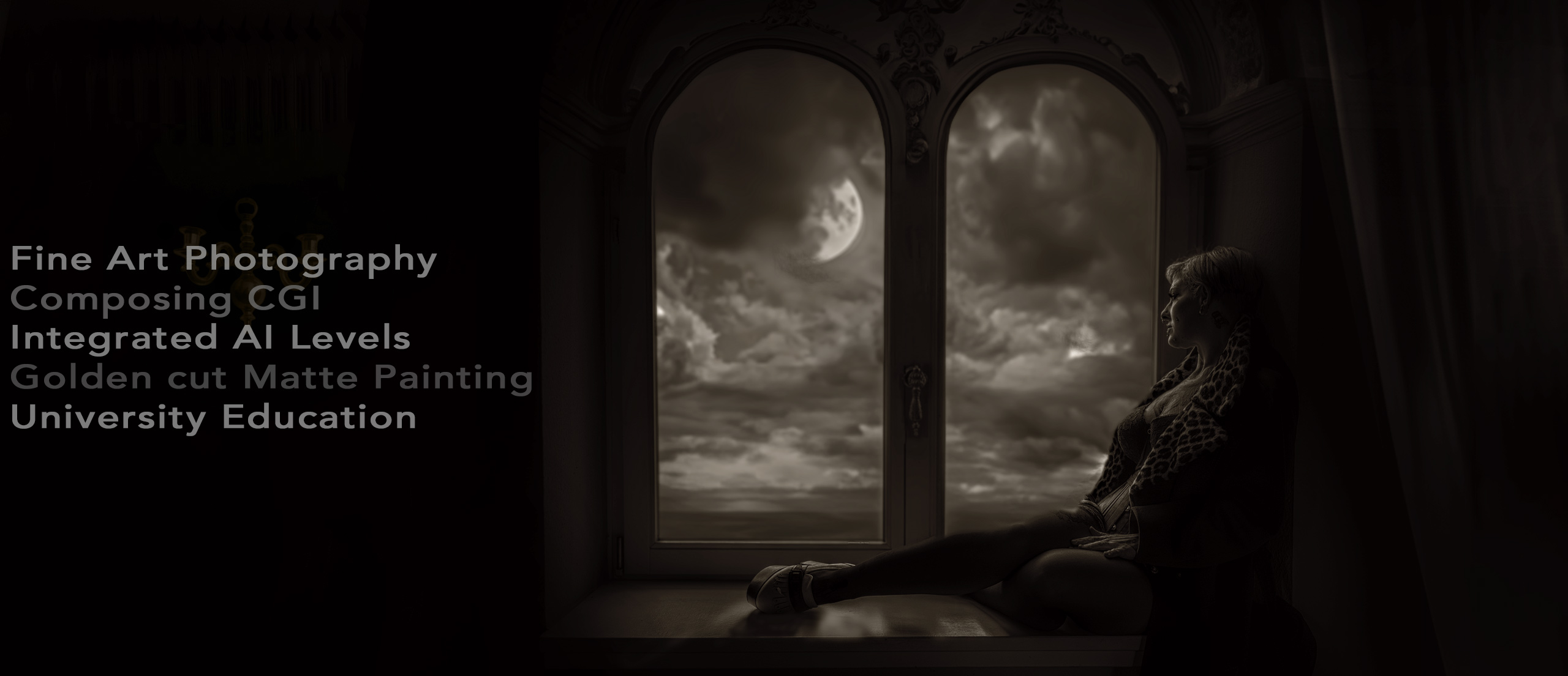 Composing – Golden Cut – Matte Painting – AI